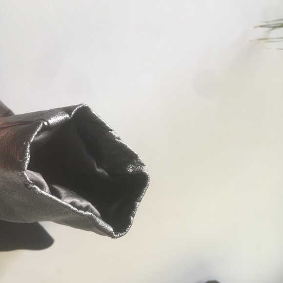 2 for 25 💥 H&M Black Blazer Jacket / Cardigan w/ Faux Leather / Cuir details 10 - Picture 5 of 6